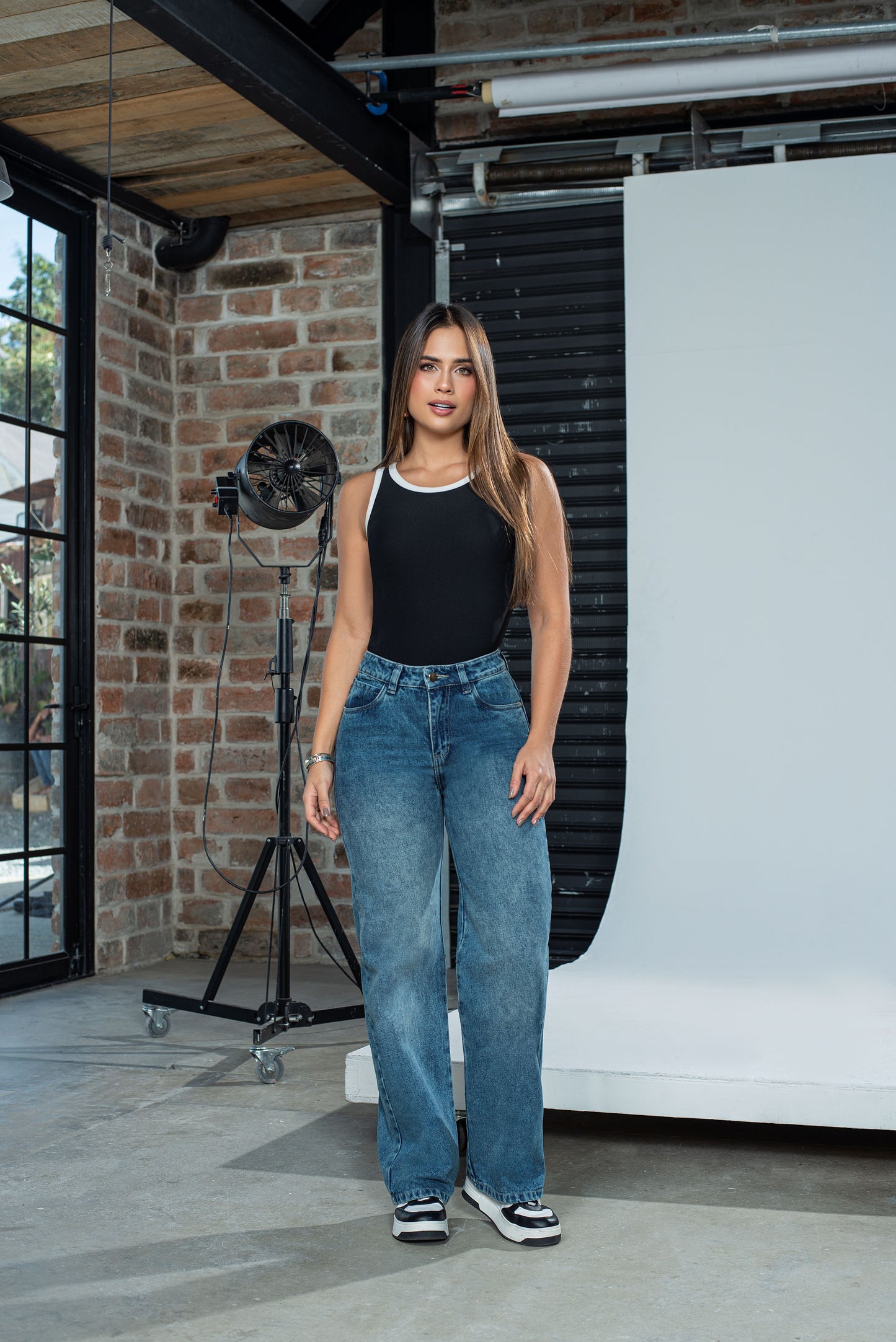 Jean Wide Leg-oscuro Nueva Silueta Confort Ref 1857