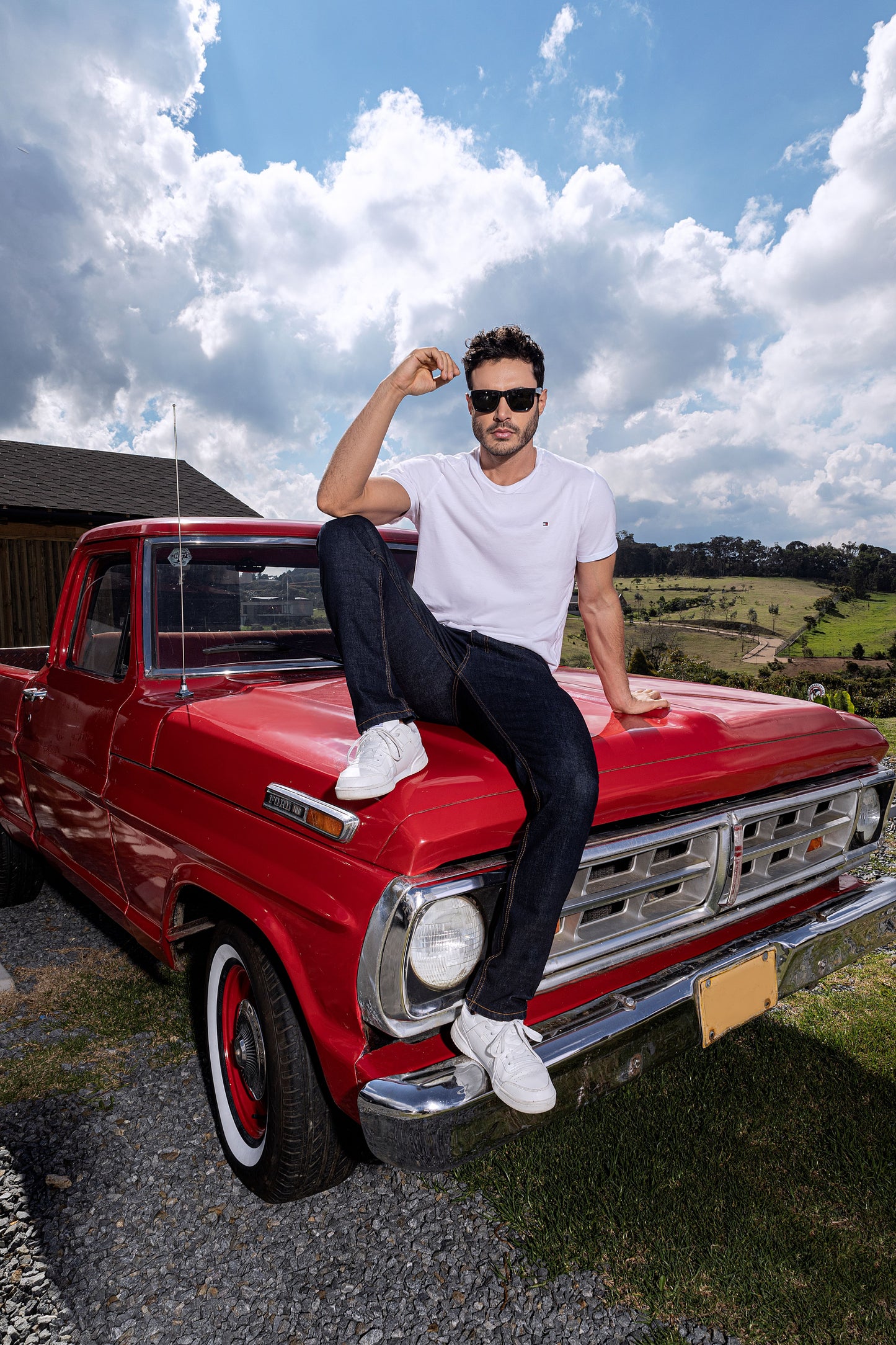 Jean Hombre Azul Oscuro - índigo Licrado Ref 1735