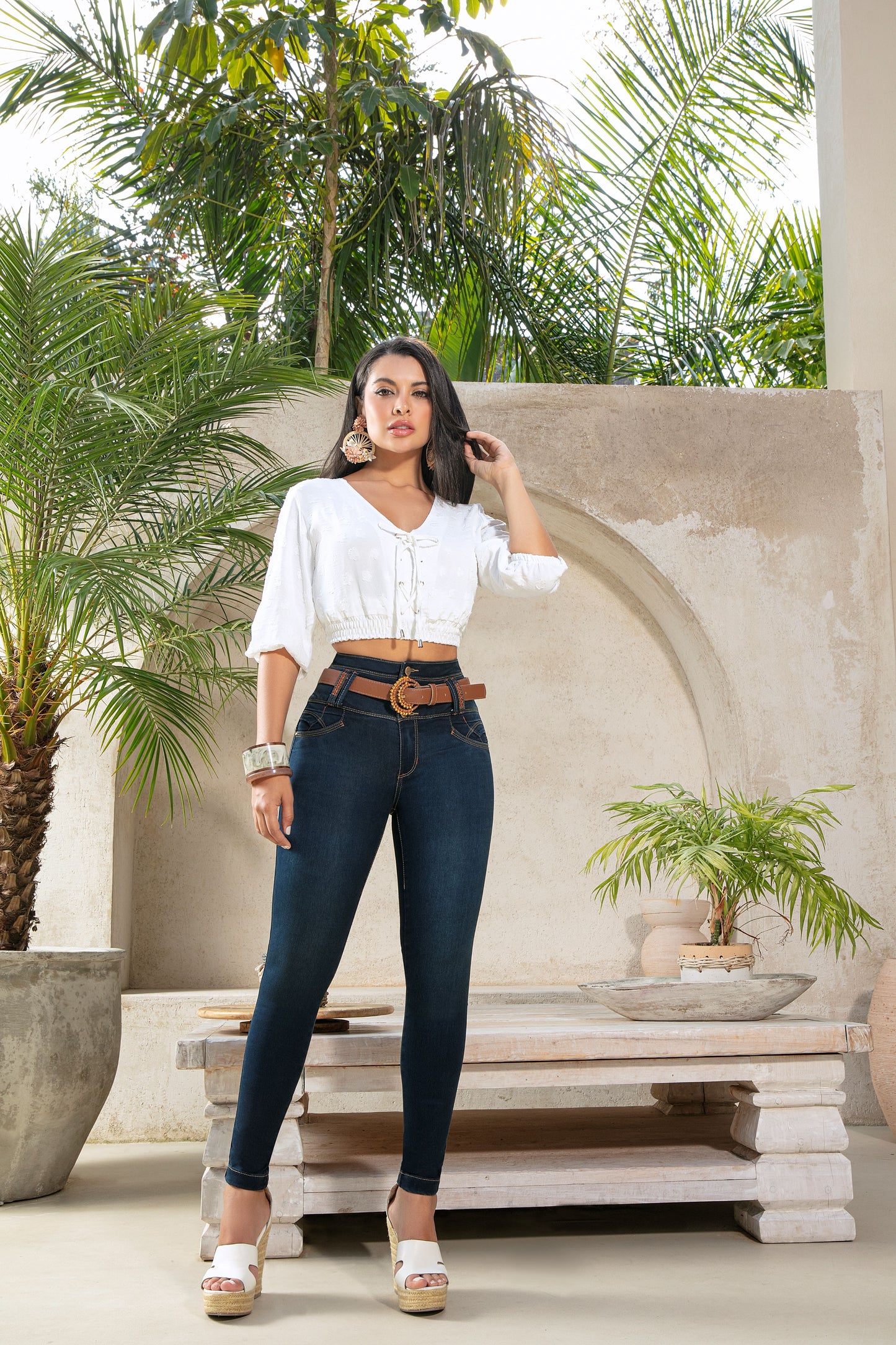 Control Abdomen-Piel de Durazno-Bota Tubo Ref 1752