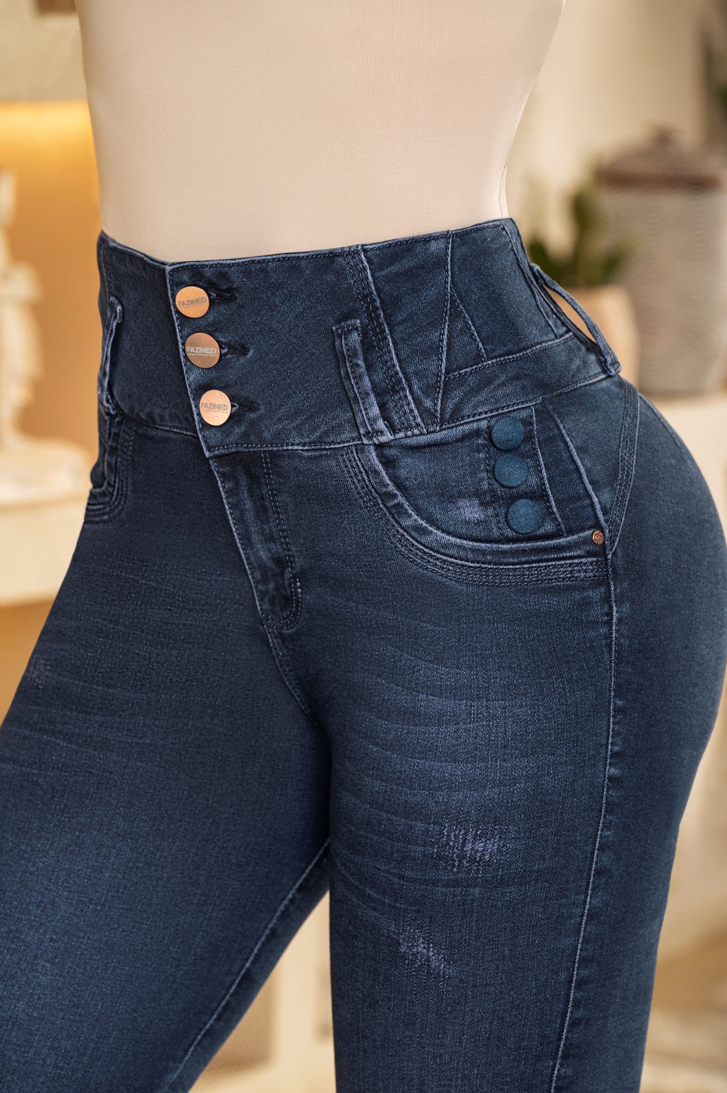 Jeans Dama Fazined Ref 1820