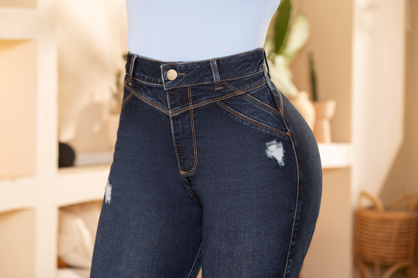 Jeans Dama Fazined Ref 1837