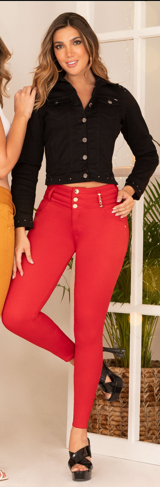 Jeans Bviolet Rojo Ref 1583