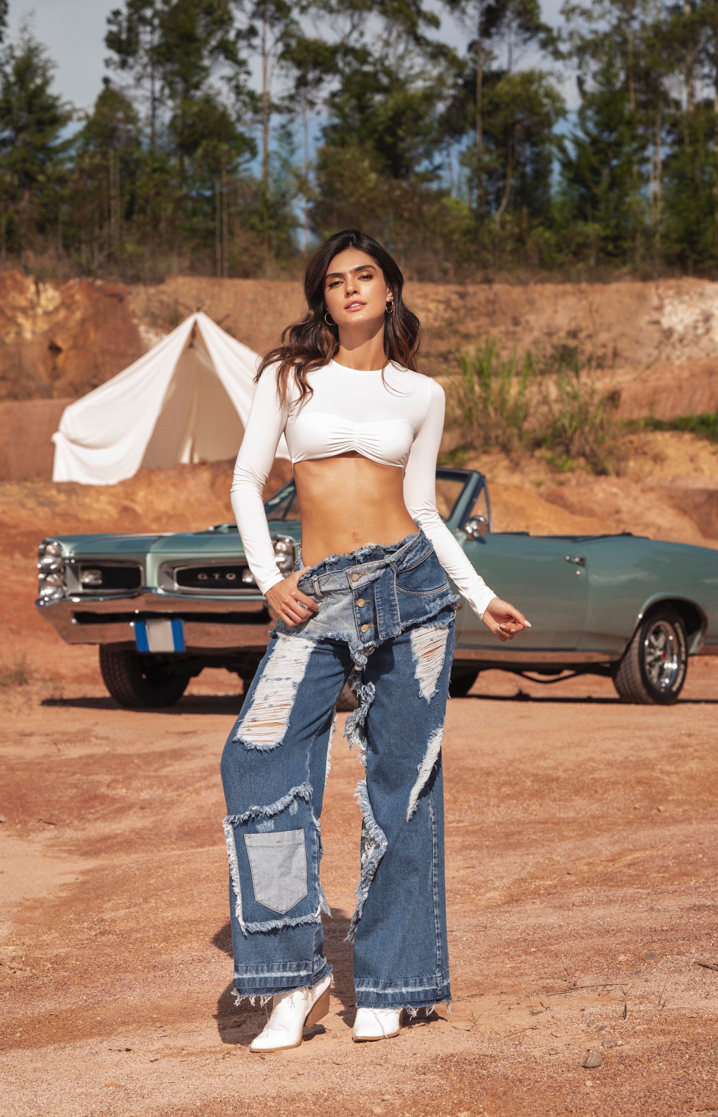 Jeans Dama Fazined Ref 1787