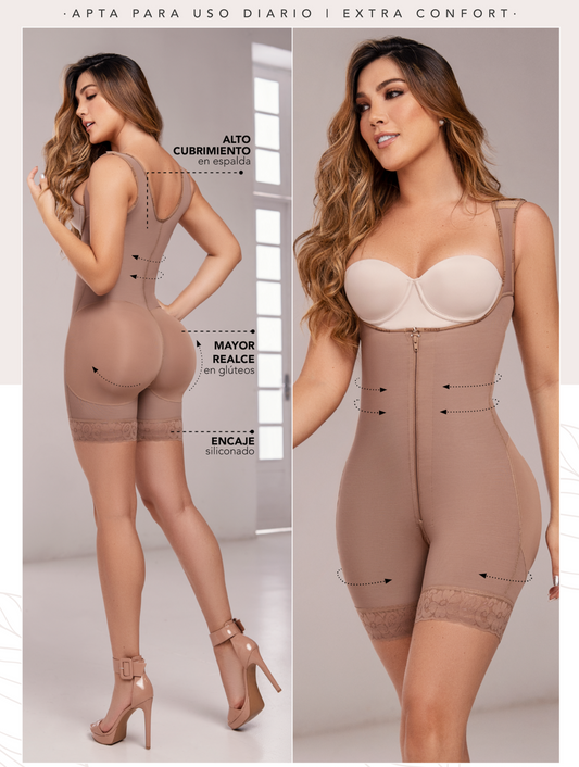 Faja Short Levanta Cola Y Cierra Frontal Kabuky Ref 3007