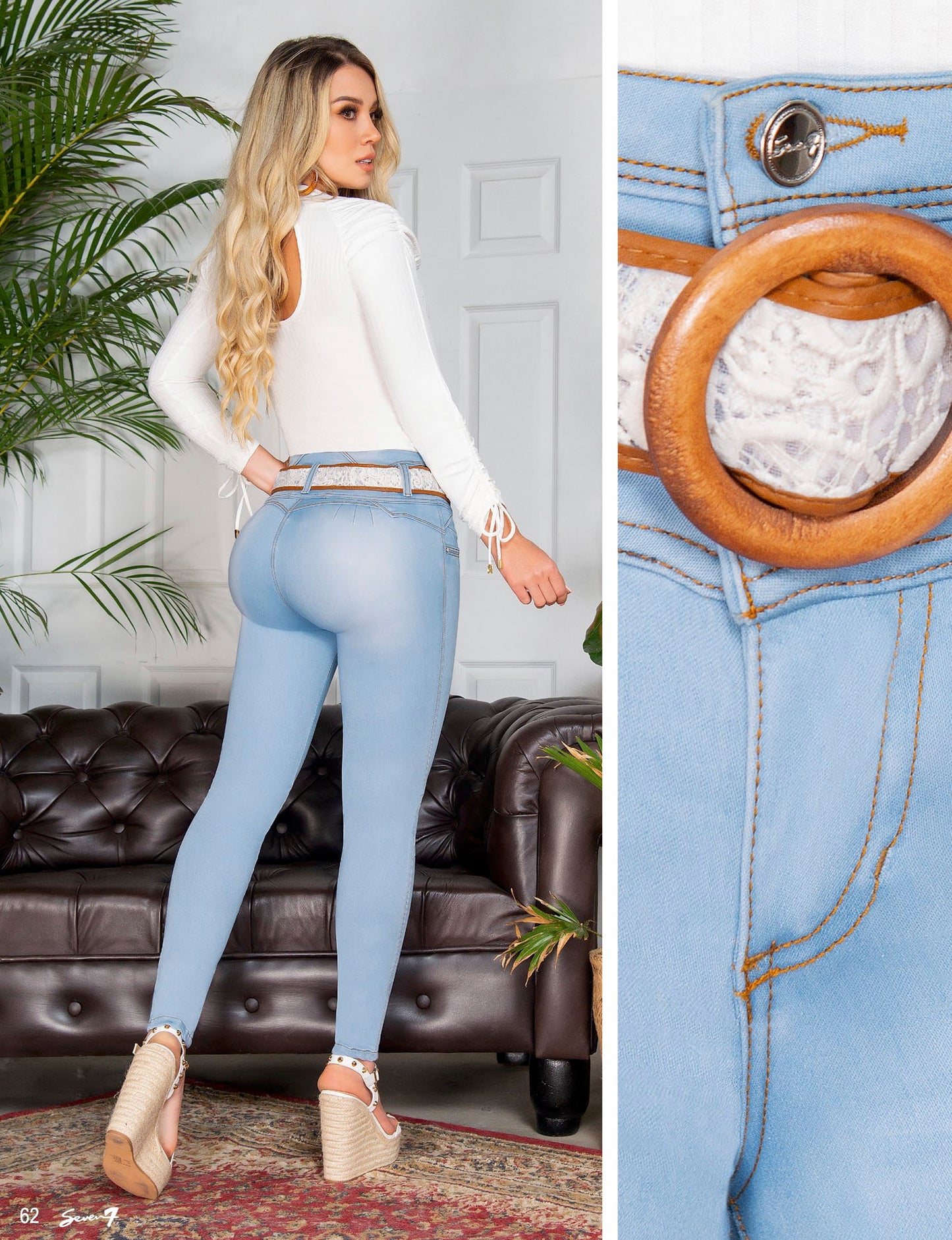 Jean Push Up Seven7 Ref 1188