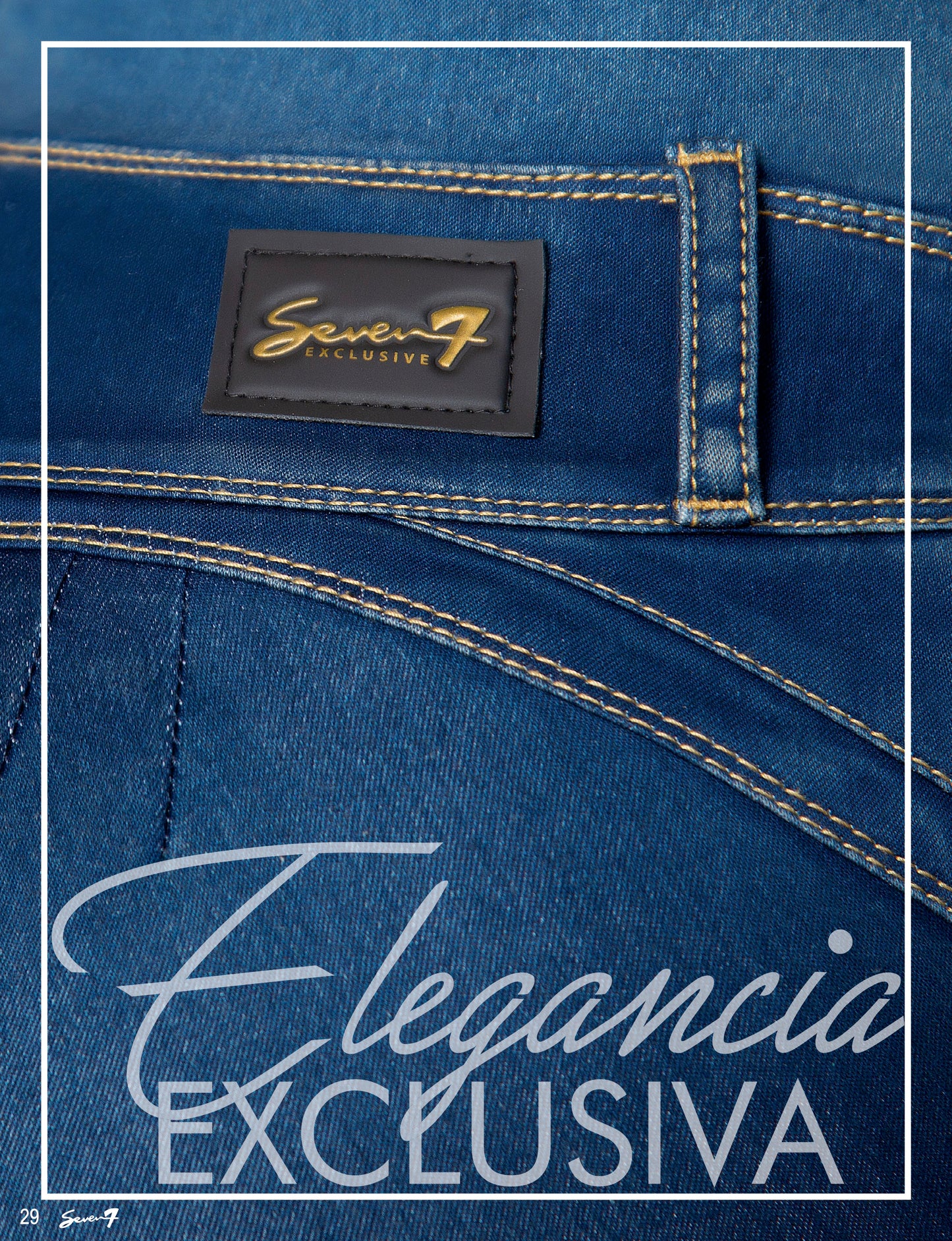 Jean Pretina Alta Con Faja - Bota Tubo Ref 1338