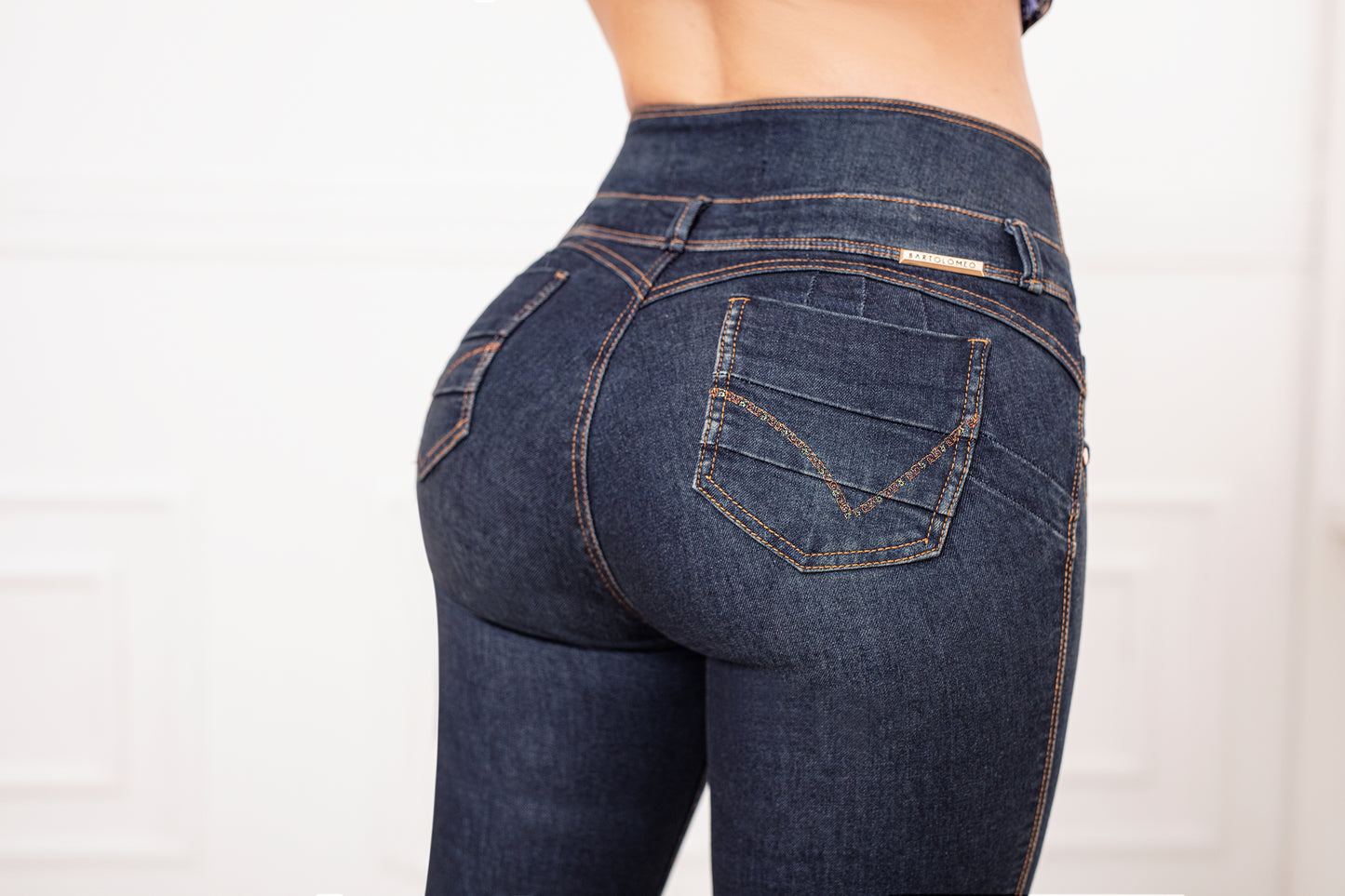 Control Abdomen-Indigo Licrado-Bota Tubo Ref 1602