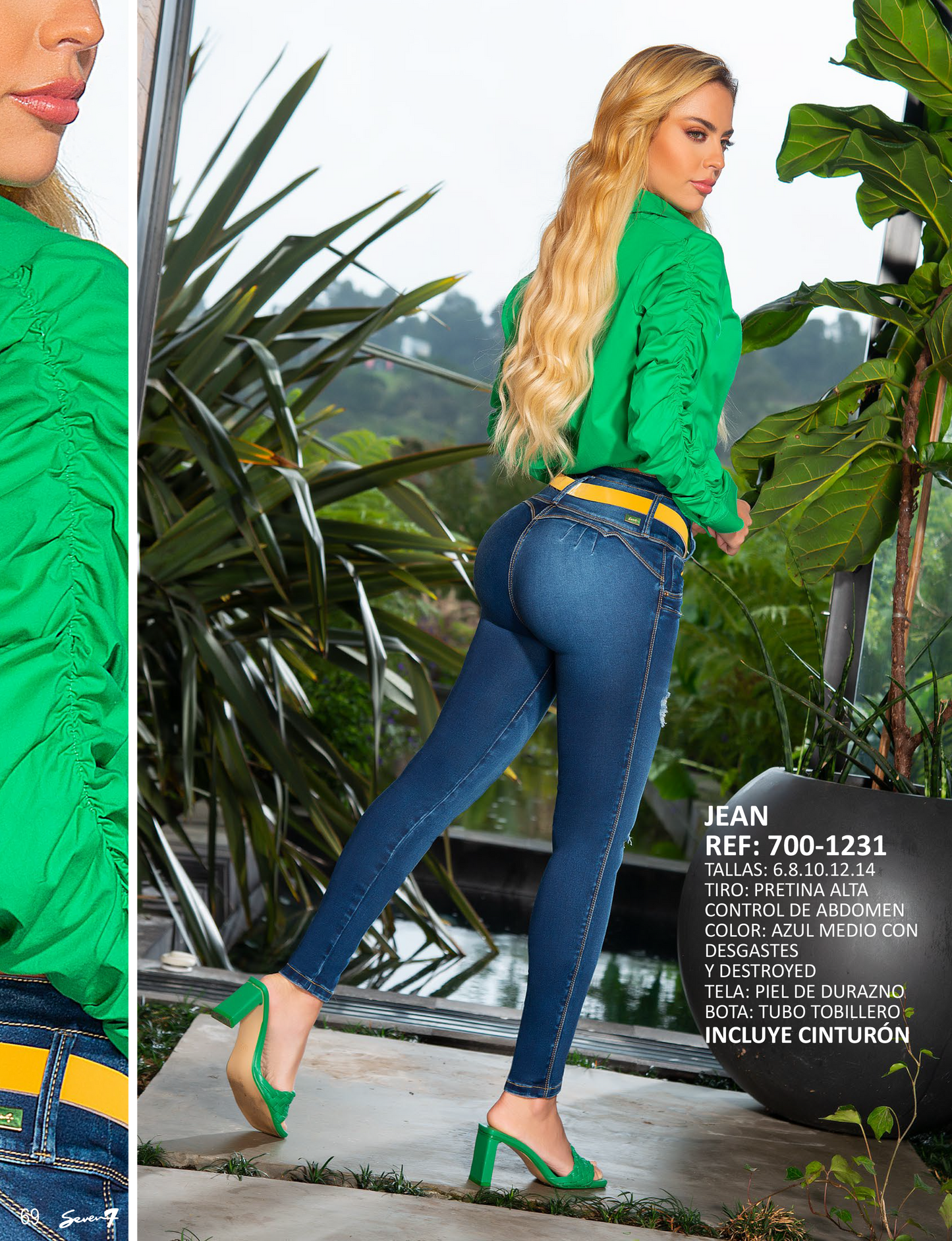 Jean Push Up Seven7 Ref 1231