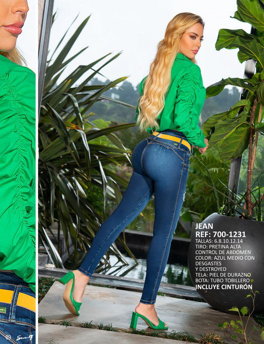 Jean Push Up Seven7 Ref 1231