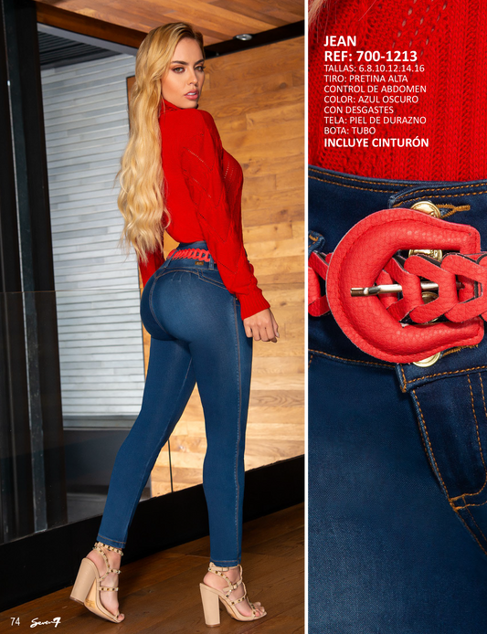 Jean Push Up Seven7 Ref 1213