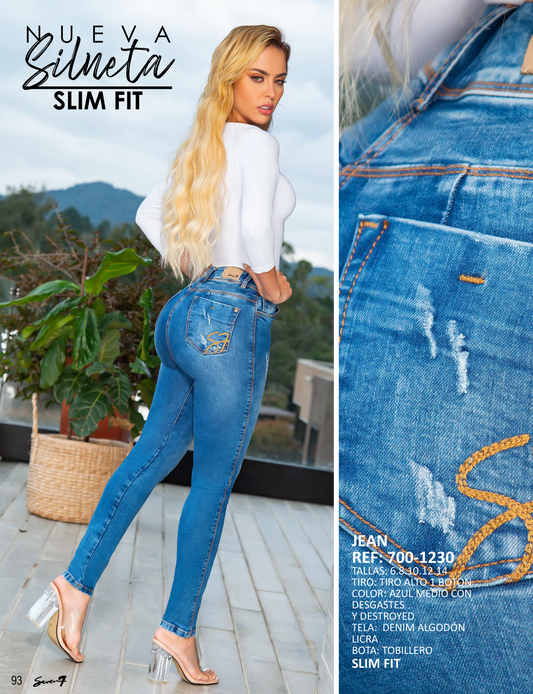 Jean Push Up Seven7 Ref 1230